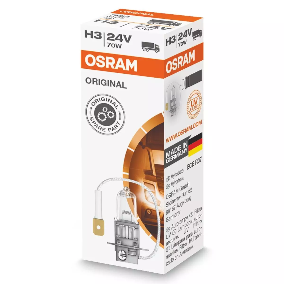 Osram Polttimo, Kaukovalo Mercedes-Benz,Volvo,Iveco 64156