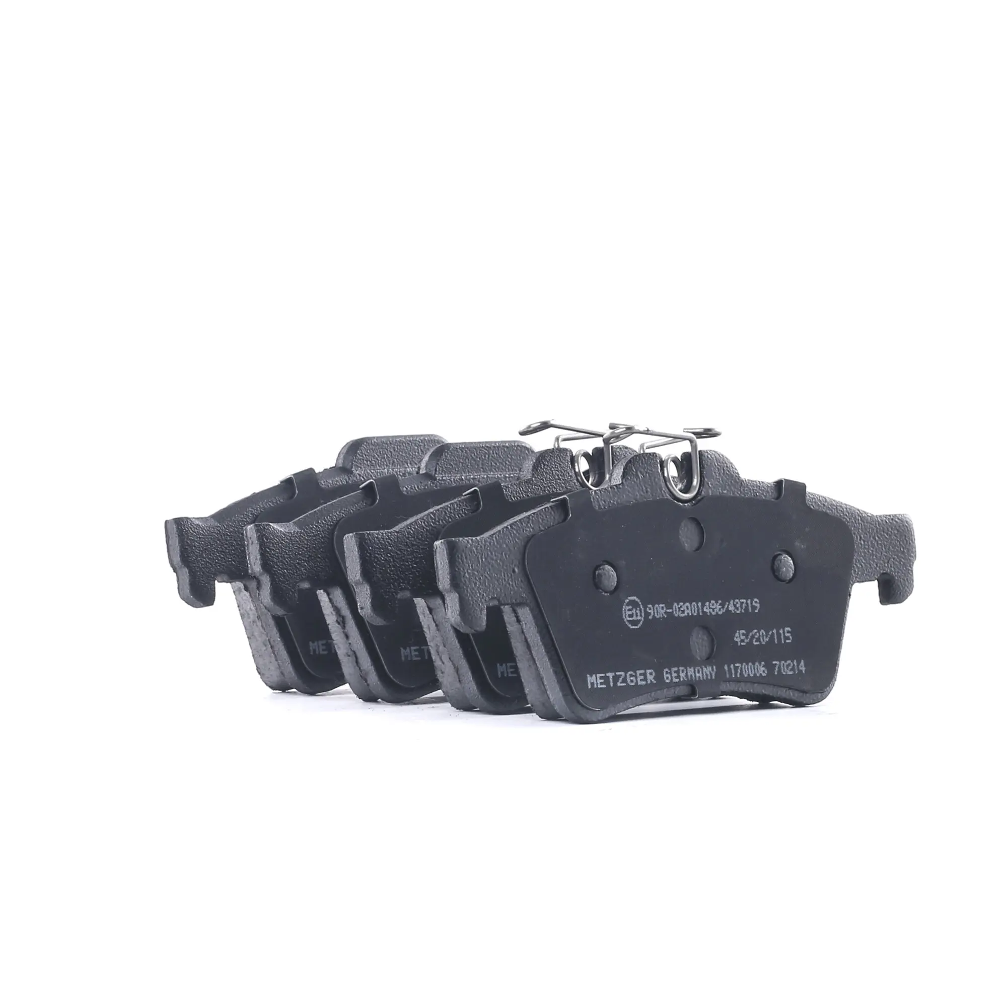 METZGER 1170006 Jarrupalat, levyjarru